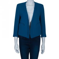 مملوكة مسبقًا Chloe Blue Tailored Blazer M