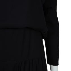 Chloe Black Silk Jumpsuit S