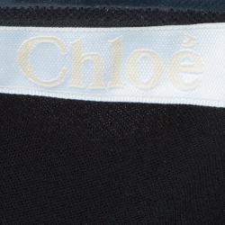 Chloe Black Silk Jumpsuit S