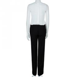 Pre Owned Chloe Black Wide Leg Trousers S