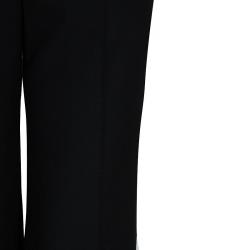 Pre Owned Chloe Black Wide Leg Trousers S