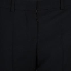 Pre Owned Chloe Black Wide Leg Trousers S