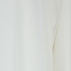 Pre Owned Chloe Off-White Silk High Low Hem Tunic Dress S