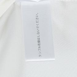 Pre Owned Chloe Off-White Silk High Low Hem Tunic Dress S