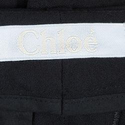 Chloe Black Straight Fit Trousers S