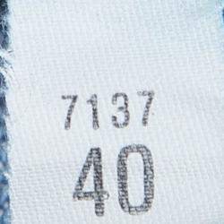 Chloe Indigo Light Wash Denim Flared Jeans M