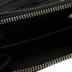 Pre Owned Chloe Black Leather Paddington Small Wallet