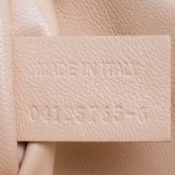 Pre Owned Chloe Lilac Leather Small Elsie Shoulder Bag