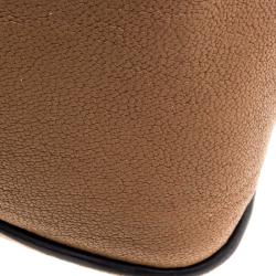 Pre Owned Chloe Brown Leather Large Elsie Shoulder Bag