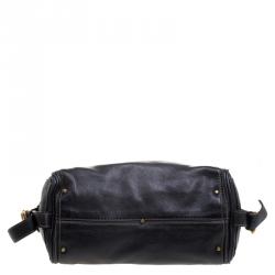 Pre Owned Chloe Black Leather Medium Paddington Satchel