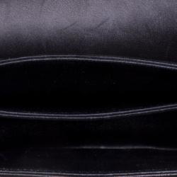 Pre Owned حقيبة كتف كلوي سالي إطار جلد سحلية بيج