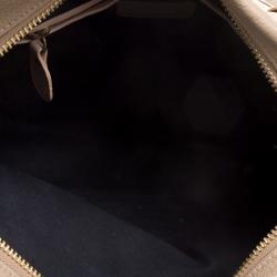 Pre Owned Chloe Beige Leather Medium Paraty Shoulder Bag