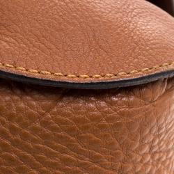 Pre Owned Chloe Brown Leather Medium Marcie Satchel