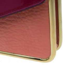 Pre Owned حقيبة كلوي سالي جلد عجل  أرجواني كلتش