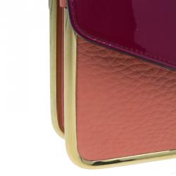 Pre Owned حقيبة كلوي سالي جلد عجل  أرجواني كلتش