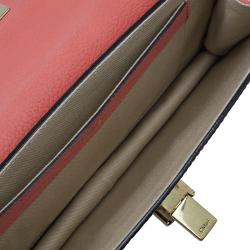 Pre Owned حقيبة كلوي سالي جلد عجل  أرجواني كلتش