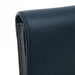 Pre Owned Chloe Two Tone Leather Bobbie Wallet 