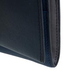 Pre Owned Chloe Two Tone Leather Bobbie Wallet 