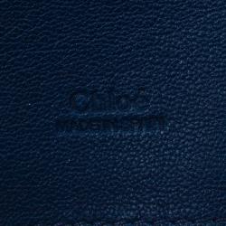 Pre Owned Chloe Two Tone Leather Bobbie Wallet 