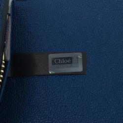 Pre Owned Chloe Two Tone Leather Bobbie Wallet 
