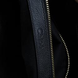 مملوكة مسبقًا حقيبة كلوي باراتي شوبر جلد أسود