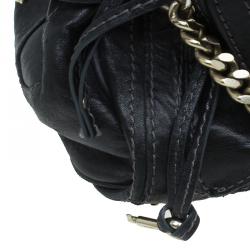 Pre Owned Chloe Black Leather Paddington Capsule Satchel