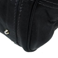 Pre Owned Chloe Black Leather Paddington Capsule Satchel