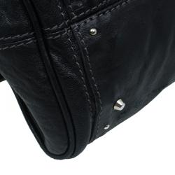 Pre Owned Chloe Black Leather Paddington Capsule Satchel