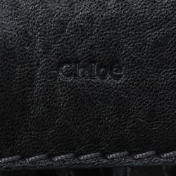 Pre Owned Chloe Black Leather Paddington Capsule Satchel