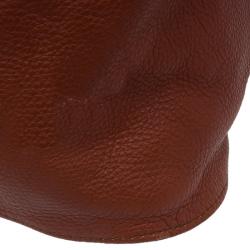 Pre Owned Chloe Brown Leather Large Marcie Satchel