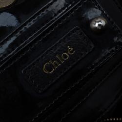 Pre Owned Chloe Black leather Dome Satchel