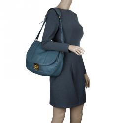Chloe Dark Grey Leather Elsie Hobo