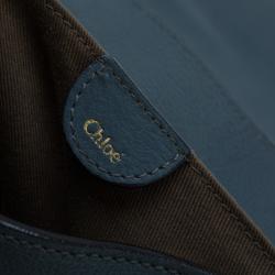 Chloe Dark Grey Leather Elsie Hobo