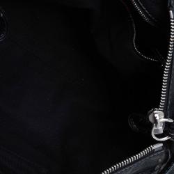 Pre Owned Chloe Black Leather Medium Paddington Satchel