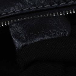 Pre Owned Chloe Black Leather Medium Paddington Satchel