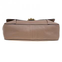 Pre Owned Chloe Brown Leather Large Elsie Shoulder Bag