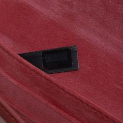 Pre Owned Chloe Coral Patent Leather Elsie Continental Wallet