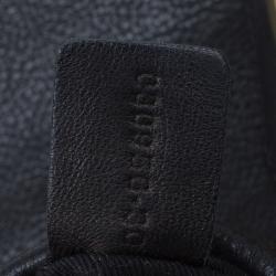 Pre Owned حقيبة كتف كلوي بيريتي متوسطة جلد سوداء