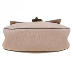 Pre Owned Chloe Beige Leather Small Drew Shoulder Bag