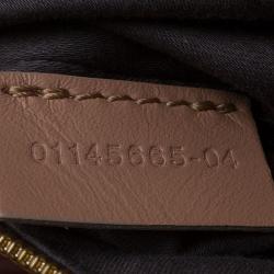 Pre Owned Chloe Bi Color Leather Medium Baylee Tote