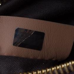 Pre Owned Chloe Bi Color Leather Medium Baylee Tote