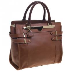 Pre Owned Chloe Brown Leather Tote