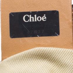 Pre Owned Chloe Brown Leather Tote