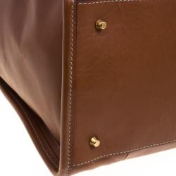 Pre Owned Chloe Brown Leather Tote