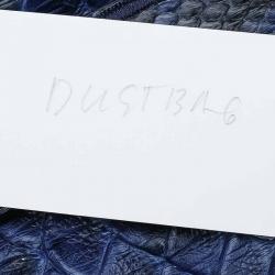 Pre Owned Chloe Blue Python Joan Bucket bag