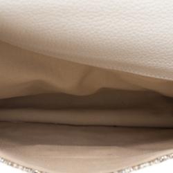 Pre Owned Chloe Metallic Tweed Medium Sally Flap Shoulder Bag