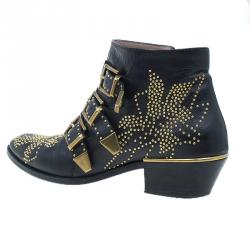Chloe Suzanna Studded Ankle Boots UK Size 37