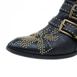 Chloe Suzanna Studded Ankle Boots UK Size 37
