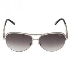 Pre Owned Chopard Silver SCH807S Aviators