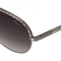 Pre Owned Chopard Silver SCH807S Aviators